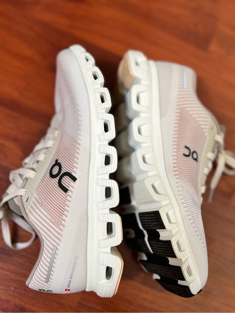 NIB On Running Cloud 6 Push Pearl Sandstone Women’s 8.5 - Picture 9 of 12